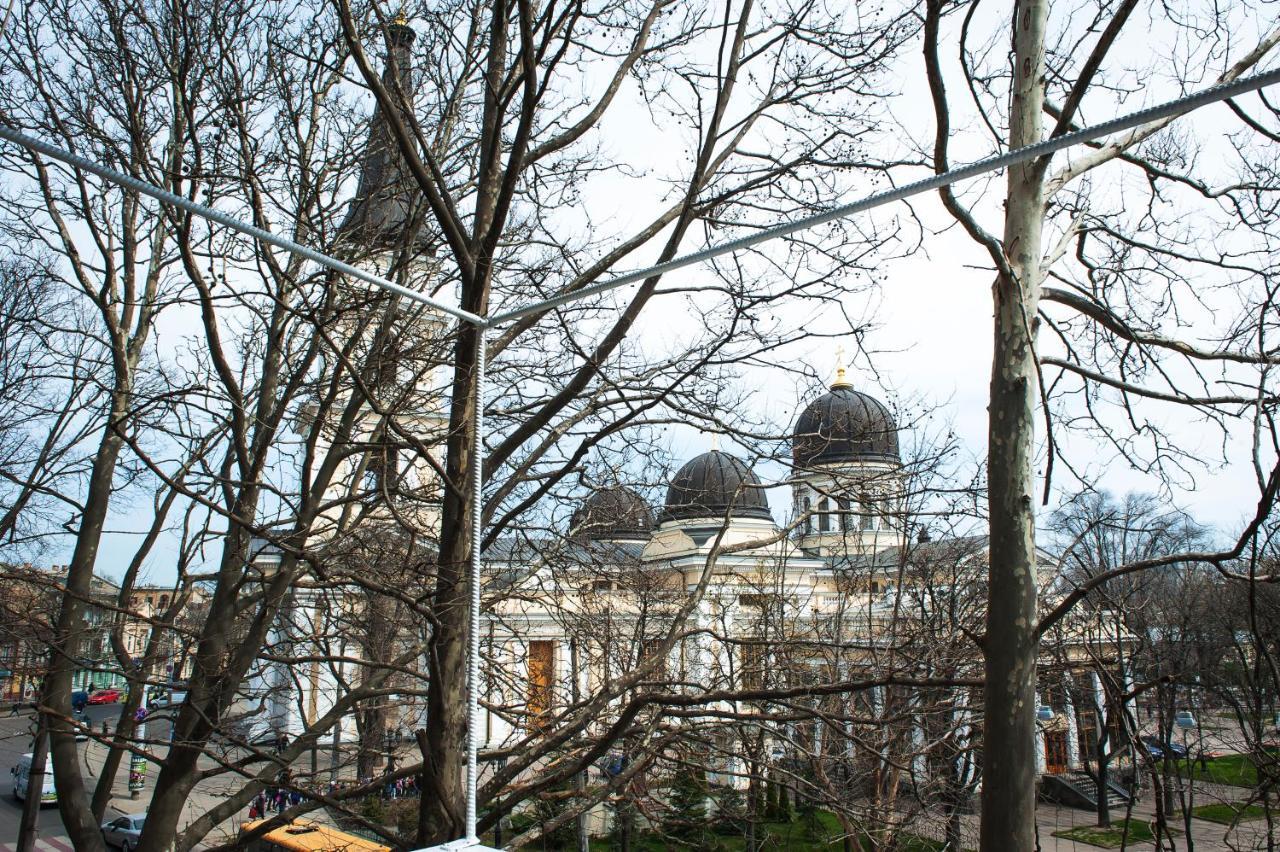 Soborna Square Apartment Odessa Buitenkant foto